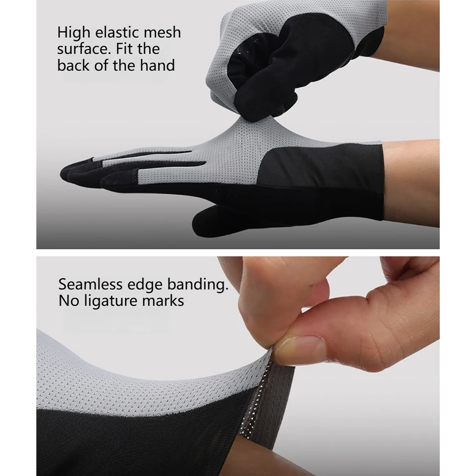 GTUBIKE 1 زوج قفازات ركوب الدراجات المضادة للانزلاق شاشة تعمل باللمس النساء الرجال الجبلية الطريق دراجة قفازات تنفس رياضة اللياقة البدنية الدراجة قفازات السباق