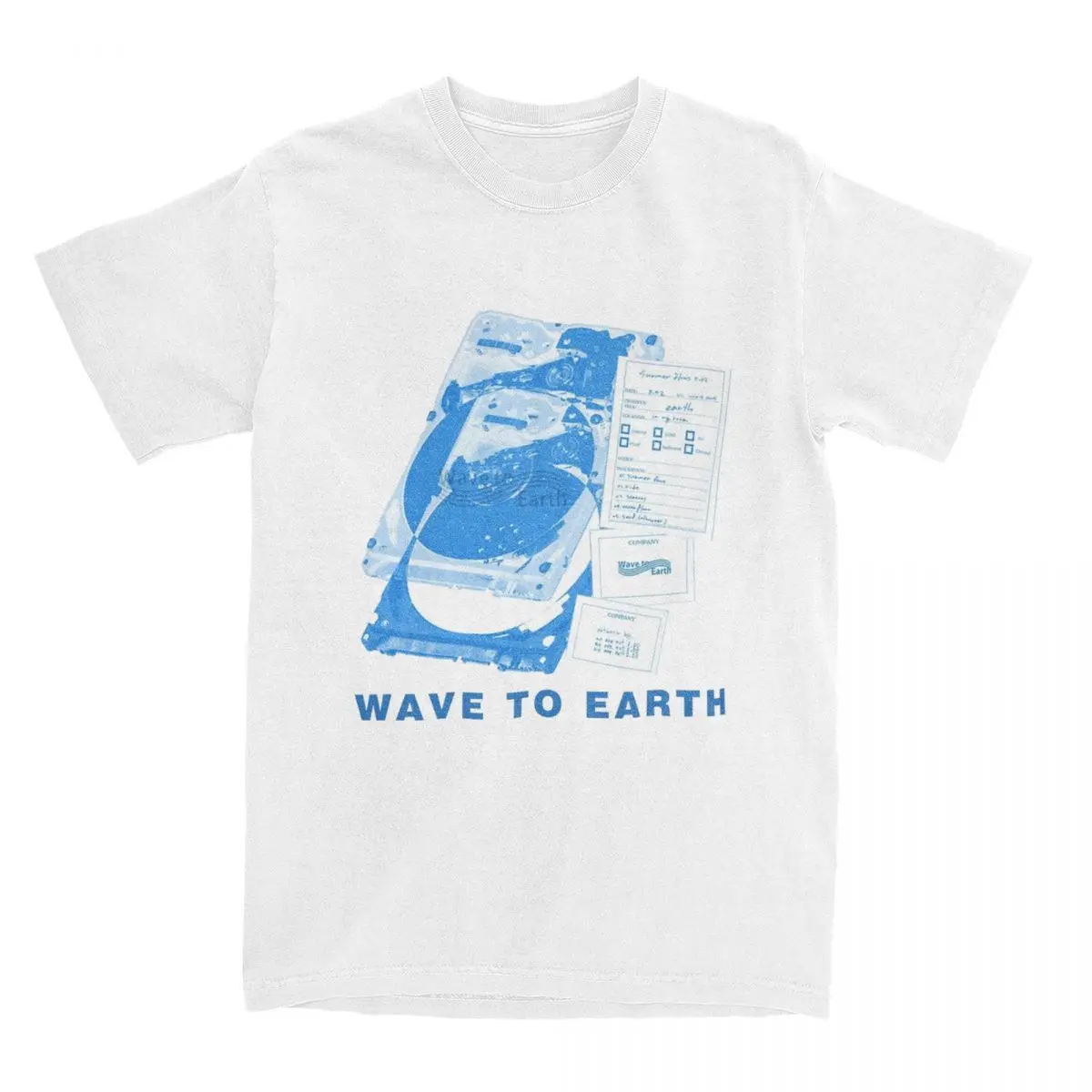 

Wave To Earth Summer Flows Korea Band Shirt Merch Men Women 100% Cotton Vintage T-shirt Short Sleeve Clothes Plus Size