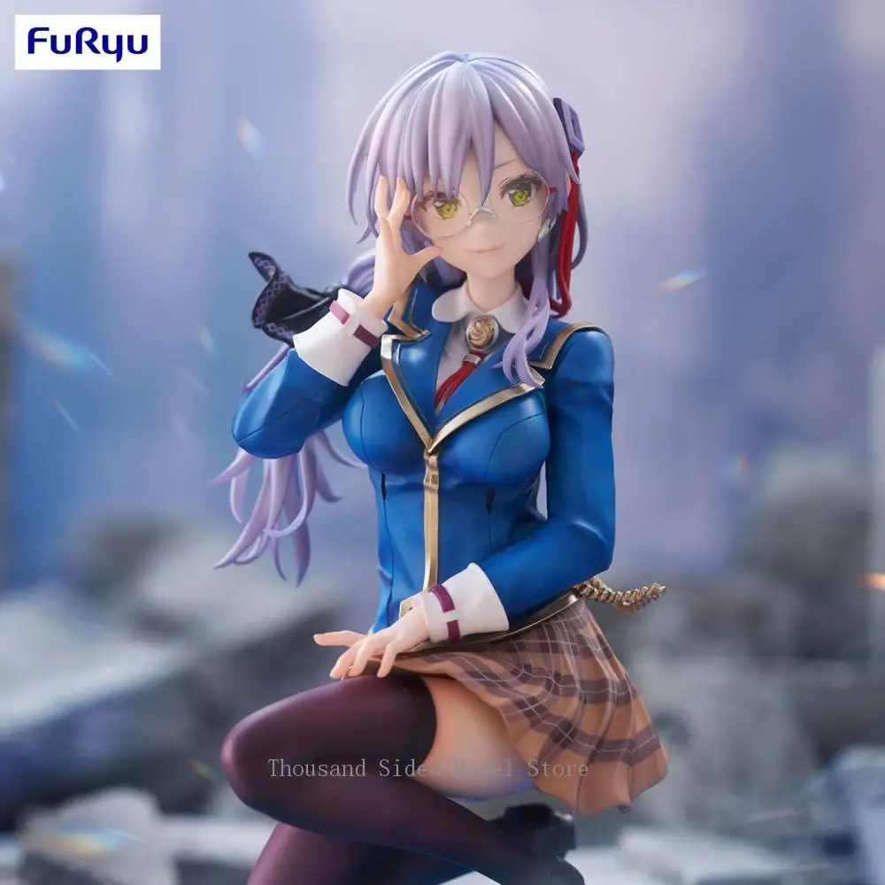 ฟูริว ทริโอ-ไทร-ไอท์ เฮเว่น บันส์ เรด อิซึมิ ยูกิ ของแท้ ฟิกเกอร์อนิเมะ แอคชั่น ขนาด 13 ซม. ของสะสม ตกแต่ง สวยงาม เหมาะเป็นของขวัญ