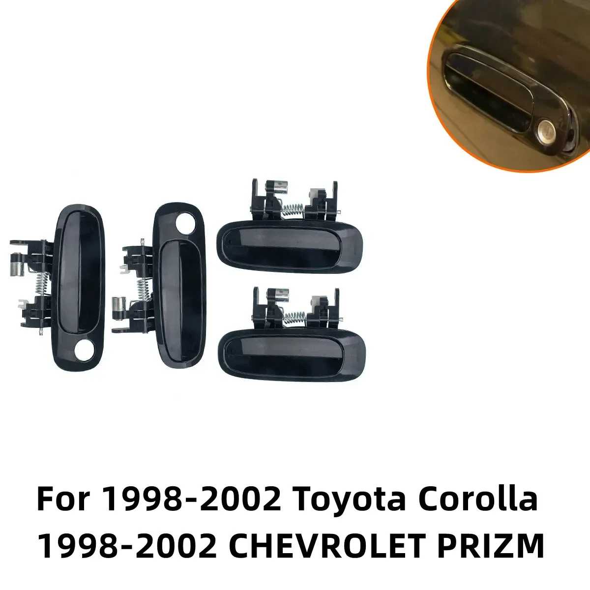 

Outside Door Handle for 1998-2002 Toyota Corolla 1998-2002 CHEVROLET PRIZM