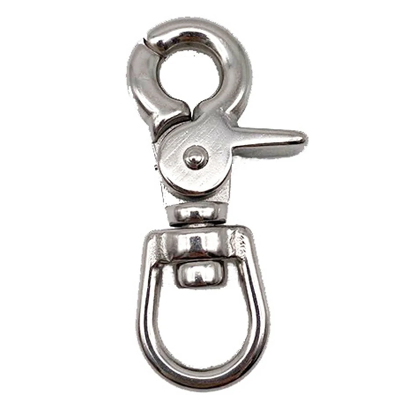 

NEW-Webbing Bag Trigger Swivel Lobster Clasps Clips Snap Hooks Weave Paracord Lanyard Buckles,66X13mm