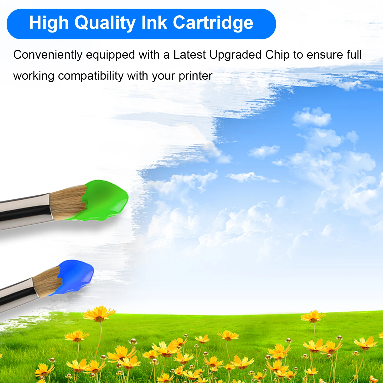 Winnerjet SJIC26P 300ml Compatible ink cartridge With Label printer pigment ink With chip for Epson ColorWorks C7500 printer