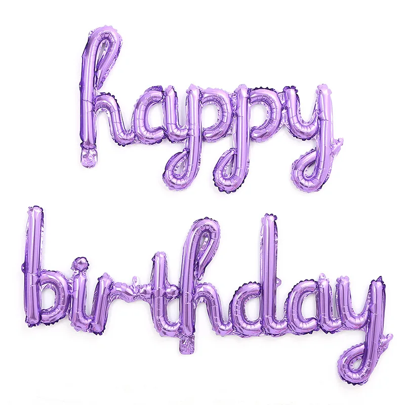 2Pcs/Set Happy Birt…