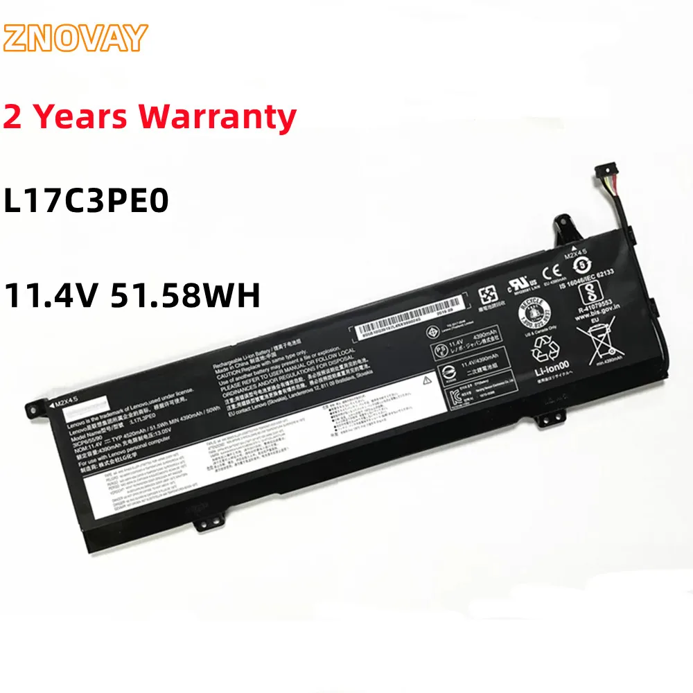 

11.4V 51.5WH L17C3PE0 L17L3PE0 5B10Q39196 5B10Q39197 Laptop Battery For Lenovo Yoga 730-13IKB 15IWL 15IKB 81CU003XMZ 81JS002