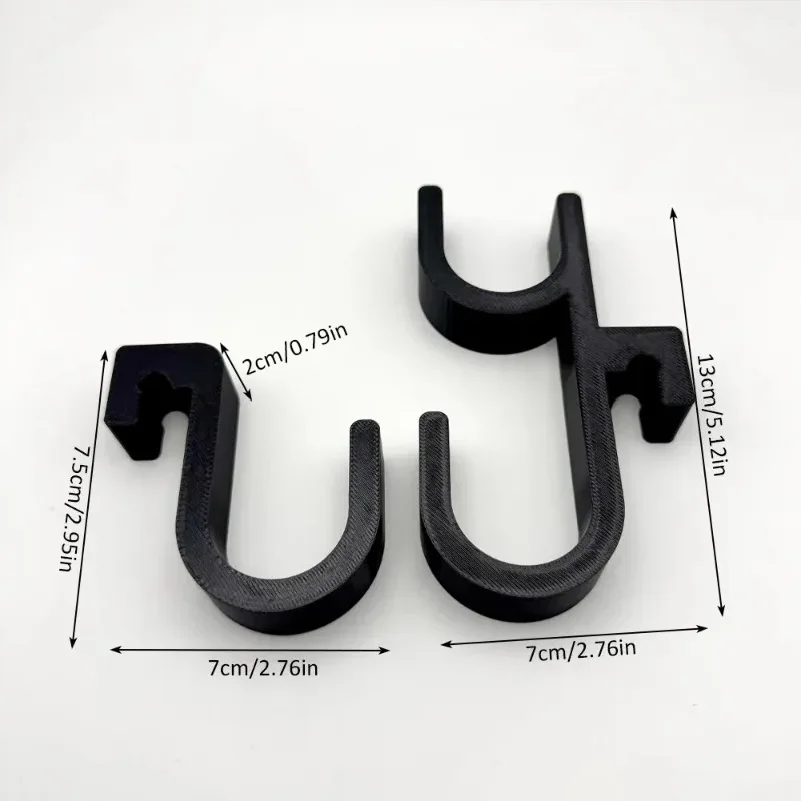 Car Umbrella Hooks - Trunk Hangers, Universal for Sedans with No-Drill Installation, Multi-Functional Seat Back Storage Ra