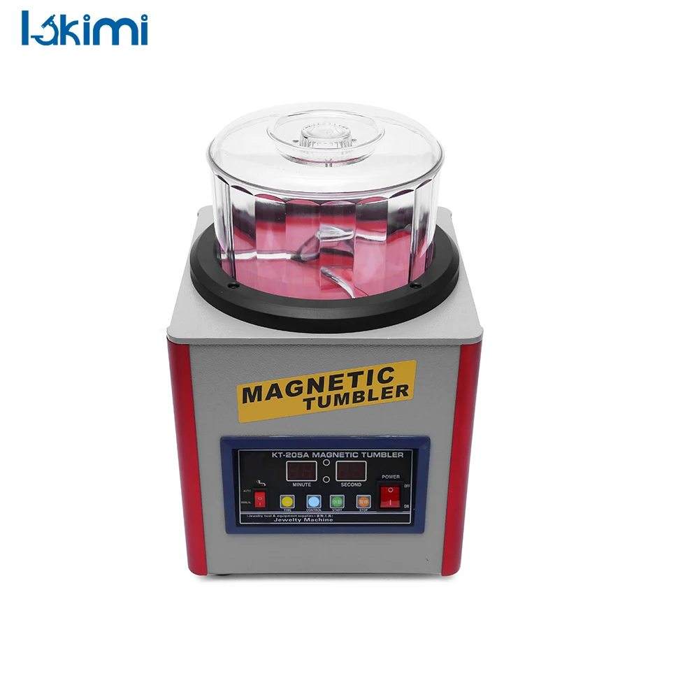 Electric Magnetic Polishing and Deburring Machine, Tool for Cleaning and Polishing Gold LK-KT205A