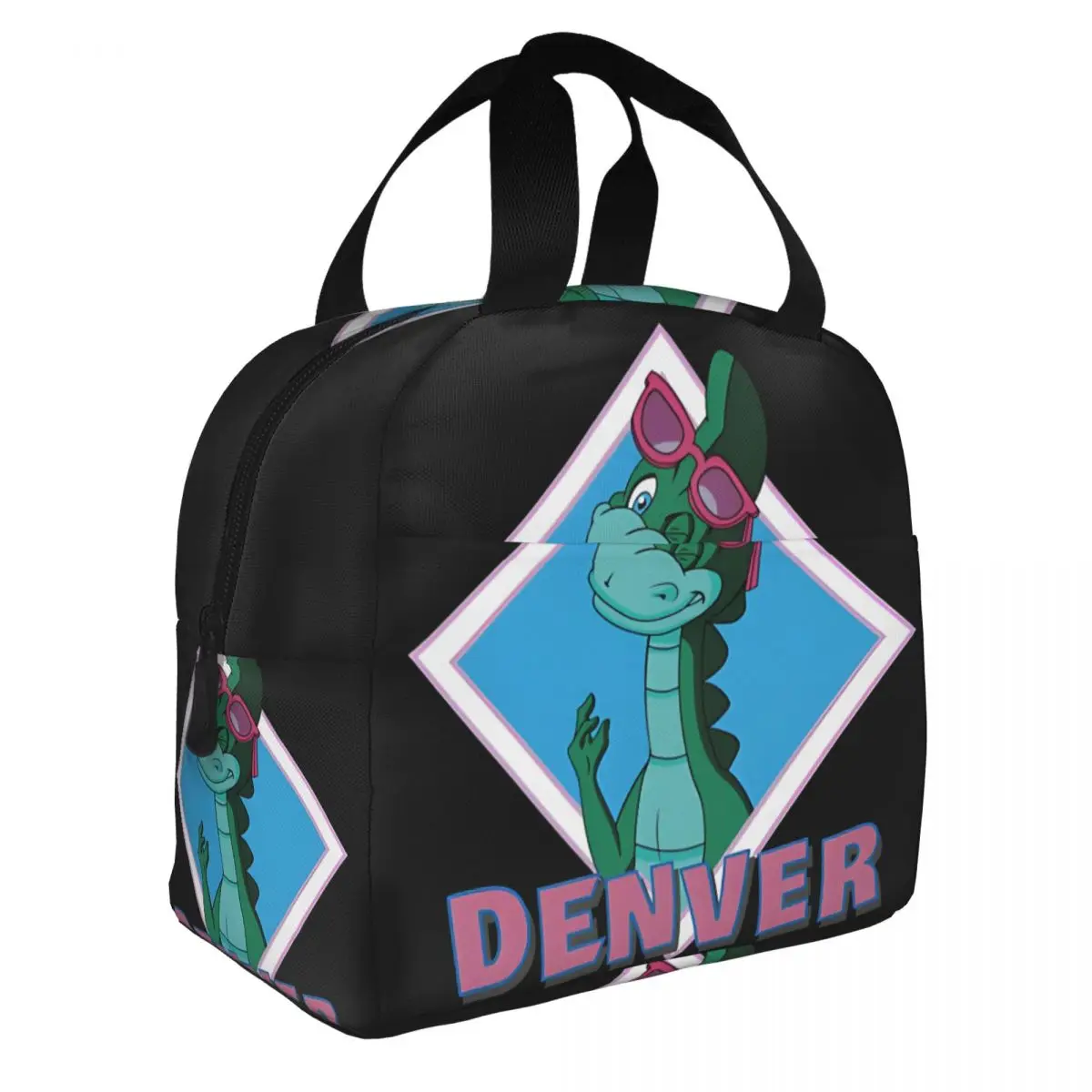 Sign Bento Box D-Denver Students New Design For Work Lunch Box Bag Large Capacity