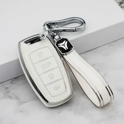 Car Key Case Cover for Haval Jolion H2S H4 H7 H9 H6 H6 Coupe H6S F5 F7 F7X M6 H8 Dargo H2 HS 2020 Great Wall GWM Car Accessories
