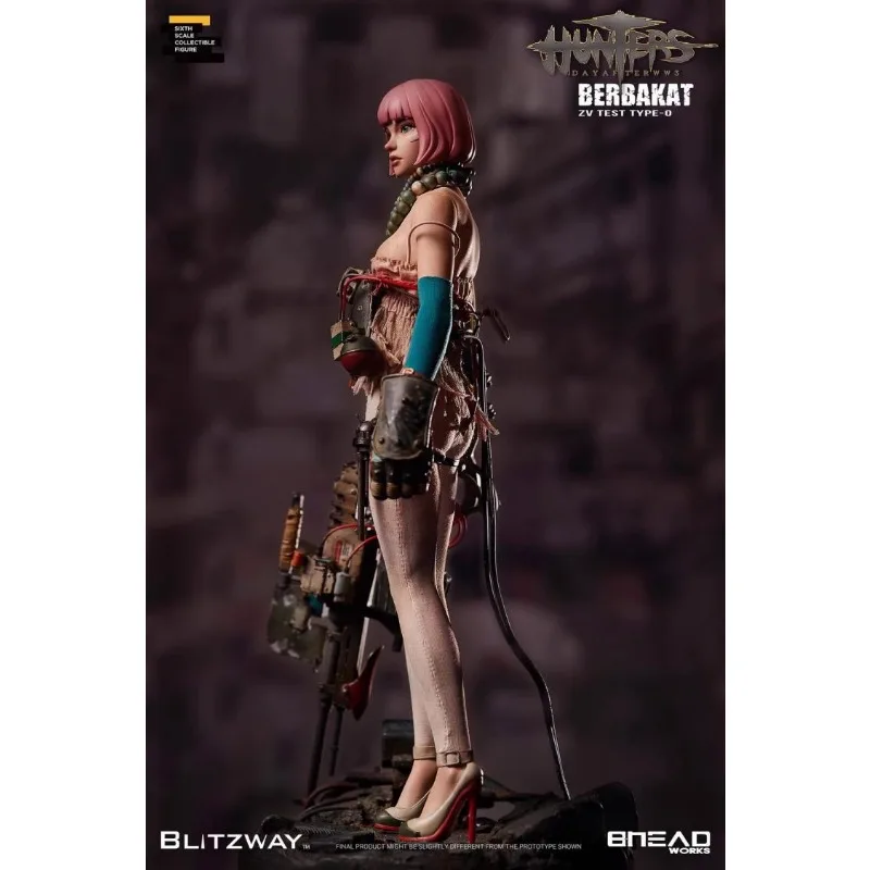 In Stock 100% Original Genuine BLITZWAY 10601 HUNTERS Day After WWlll Female Soldier Action Models Art Collections Toy Gifts