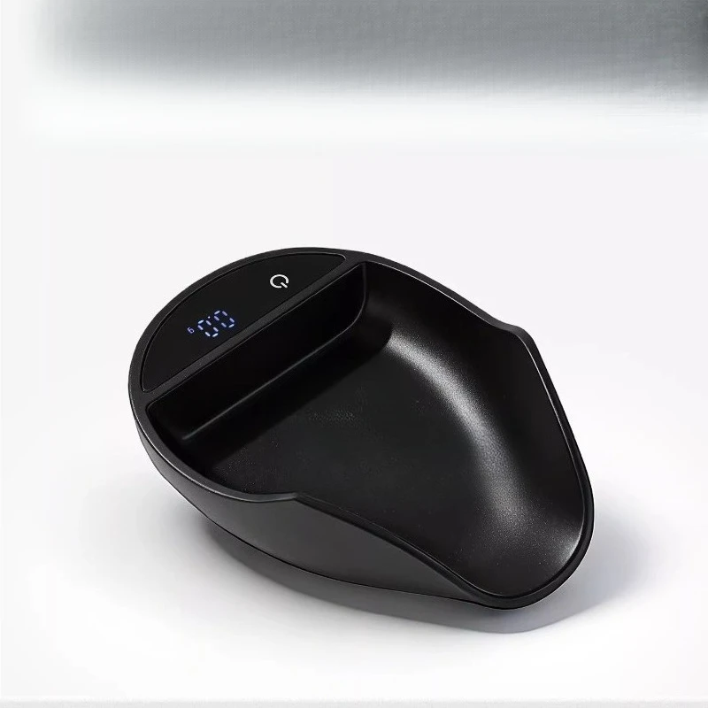 Coffee electronic scale bean saucer 2-in-1 Italian professional precision intelligent weighing home coffee machine accessories