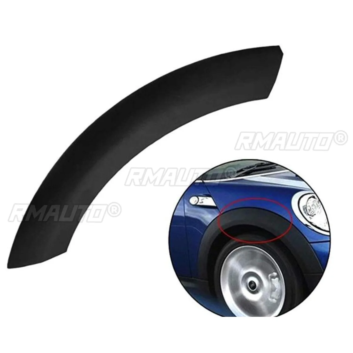 For BMW Mini Cooper R50 R52 R53 2002-2008 Car Trims Wheel Heel Arch Flare Accessories Wheel Eyebrow Fender Trims