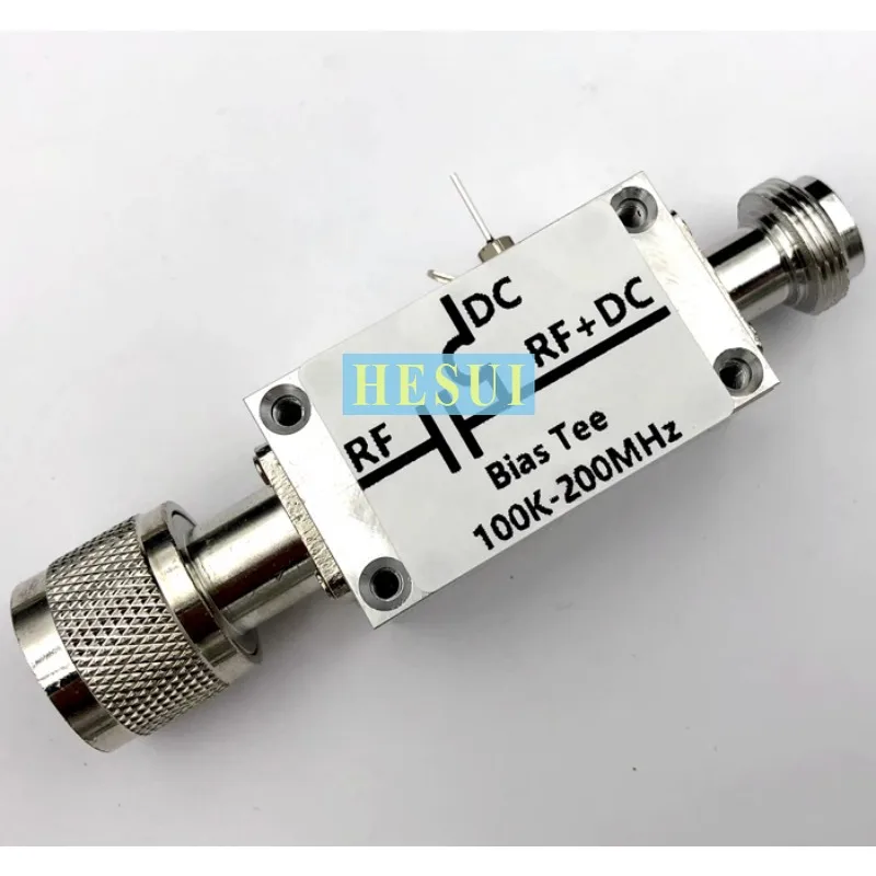 Long wave medium short ultra-short wave DC offset straightener coaxial feed 0.1-200MHz 1A