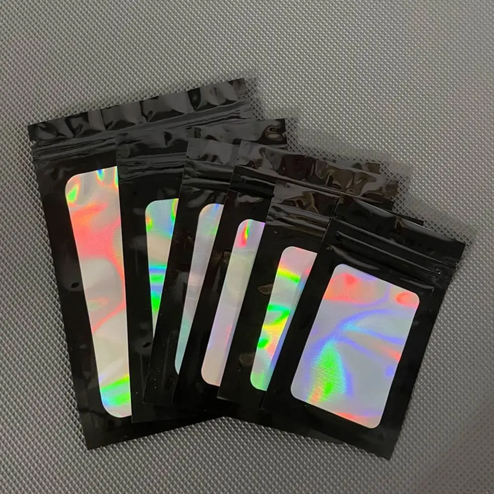 

Clear Resealable Aluminum Foil Colorful Packaging Bags Foil Pouch Sealing Bag Smell Proof Bags