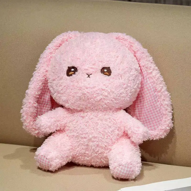 The latest Kawaii stuffed plush toy with drooping ears, cute cartoon anime, cute children's gifts, fun dolls for Christmas
