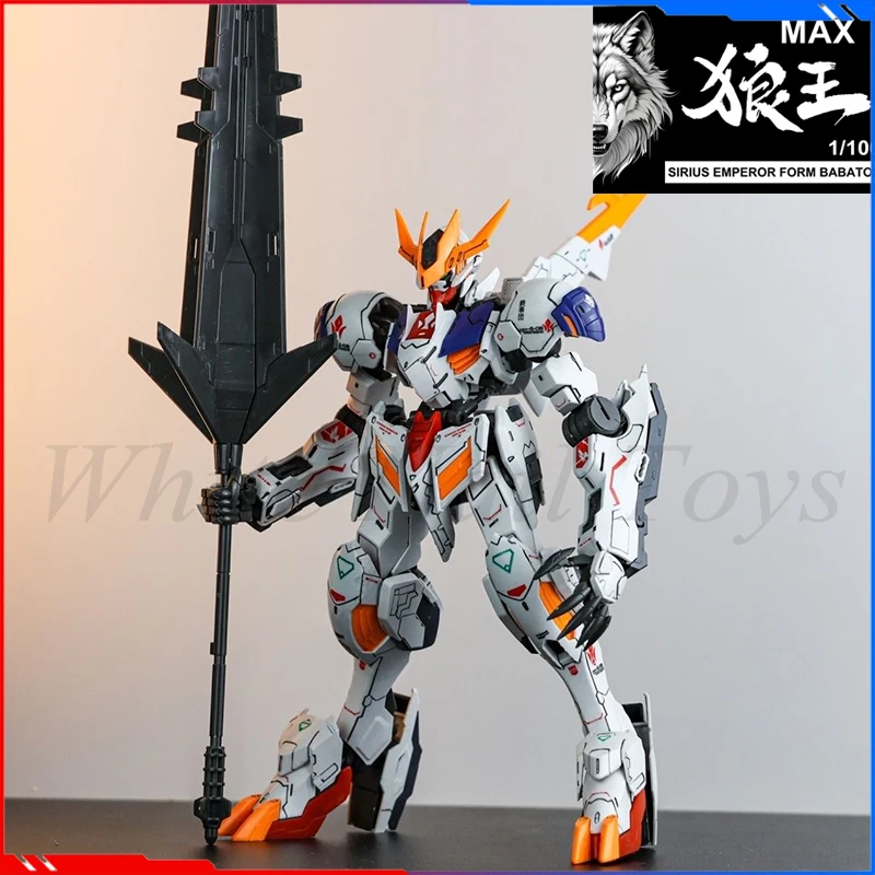 KO Max FM 1/100 Sirius Emperor Form Babatos Action Figures Iron-Blooded Orphans Anime Figure Assembly Children Toy Birthday Gift