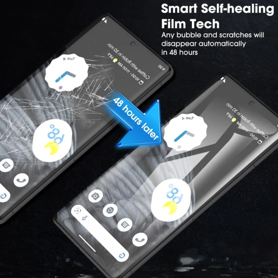 Película de Hidrogel para Protección de Pantalla Samsung Galaxy S20 S21 S22 S23 Ultra Plus S8 S9 S10 Plus Note 10 Plus 20 Ultra 6