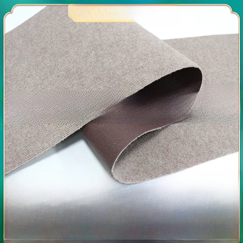 Thick Commercial Grey Stripe Carpet Whole Laid out Soundproof Office Building Hotel Bedroom Company Modern Simple Style Polye...