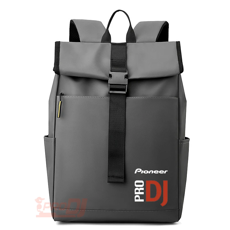 Imagem -04 - Mochila Pioneer Pro dj Masculina Mochila de Couro Casual de Grande Capacidade Mochila de Laptop de Bolso Múltiplo Impermeável 2023