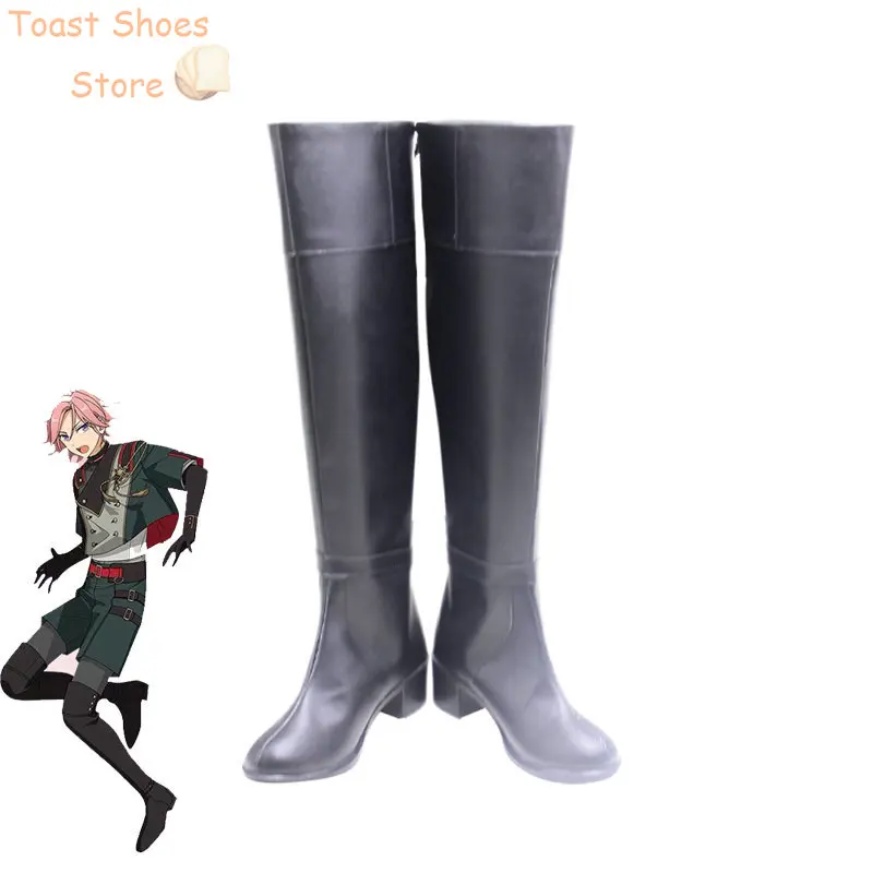 Gioco Ensemble Stars Double Face Oukawa Kohaku MIKEZIMA MADARA Cosplay scarpe Halloween Carnival Boots puntelli Costume Prop