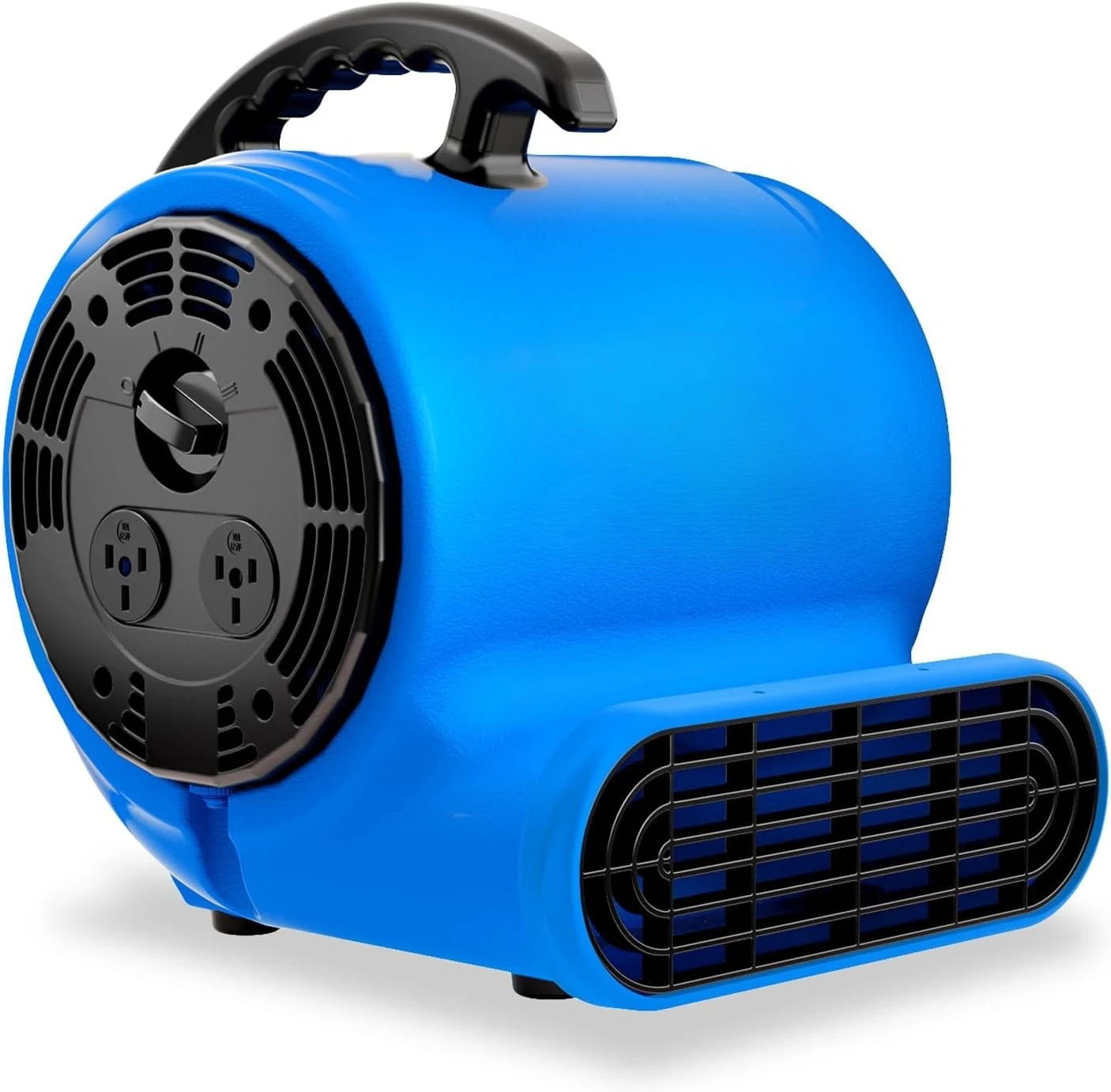 Ventilateur de déplacement d'air, sèche-tapis industriel 1/3HP 1200CFM Monster Floor, interrupteur à 3 vitesses, 4 Angles réglables, en vente