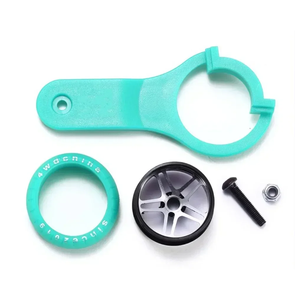 

One-Hand Steering Wheel Controller for 1/10 Rc Tracked Vehicle Trax SUMMIT X-MAXX E-REOV Trx4 BRONCO Trx-6 Tactics