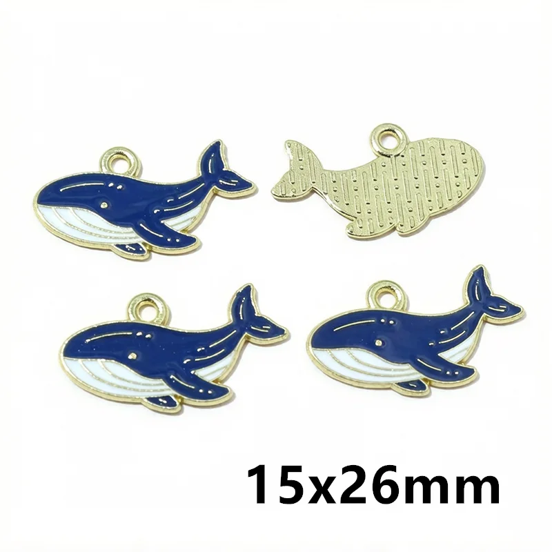 10Pcs Enamel Nautical Beach Ocean Charms Pendant Ship Sun Shell Summber Elements DIY Jewelry Making Findings Earrings Necklace‌ view 4