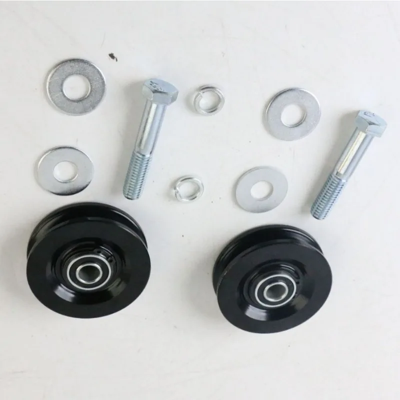 Suitable For Trailer Wheel Kit, Trolley Roller Replacement Assembly With Bolts & Washers, Not Original