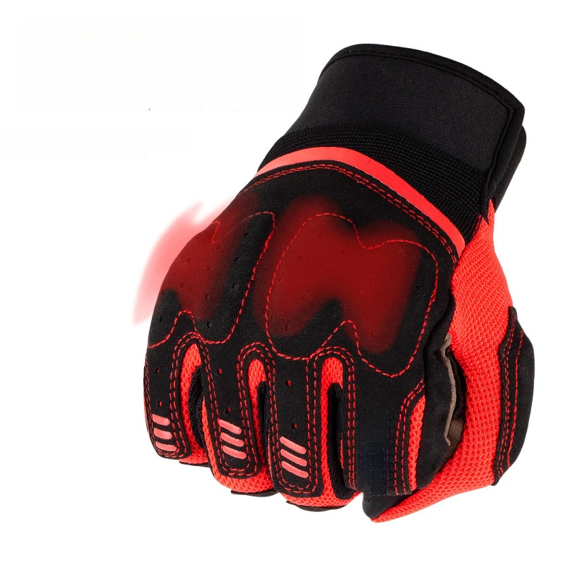 

Мотоциклетные перчатки, летние мужские дышащие мотоциклетные перчатки с сенсорным экраном и полным пальцем, водонепроницаемые и Win