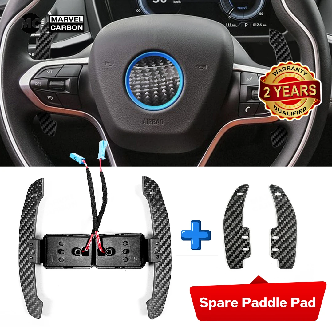 Carbon Fiber Magnetic Paddle shifter For BMW 1 2 3 4 Series F20 F21 F22 F23 F45 F30 F32 F33 F36 Steering Wheel Paddle Shifter