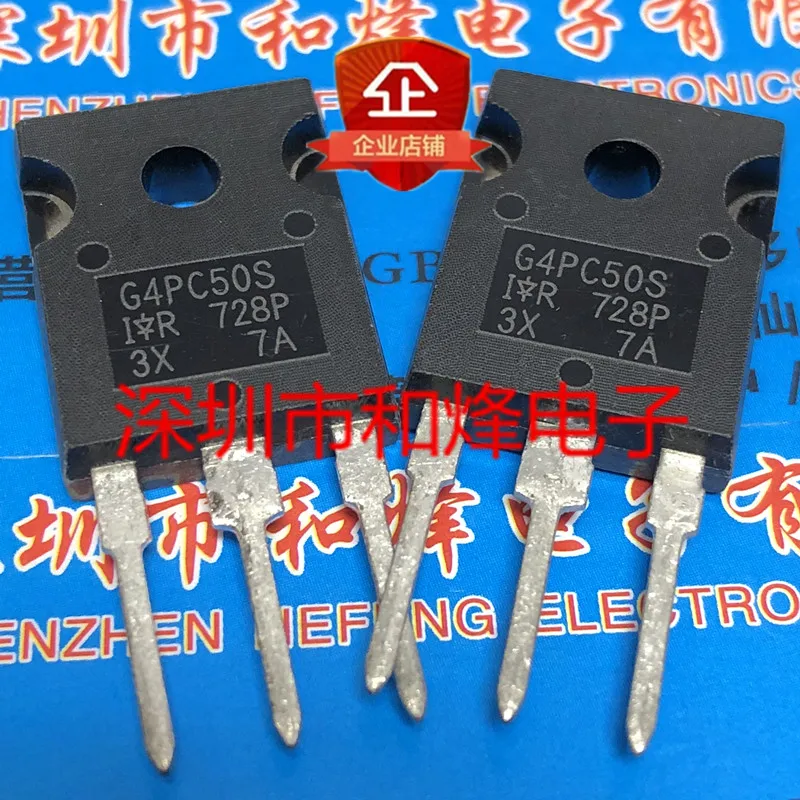 5PCS-10PCS IRG4PC50S G4PC50S TO-247 600V 41A ใหม่และต้นฉบับบนสต็อก