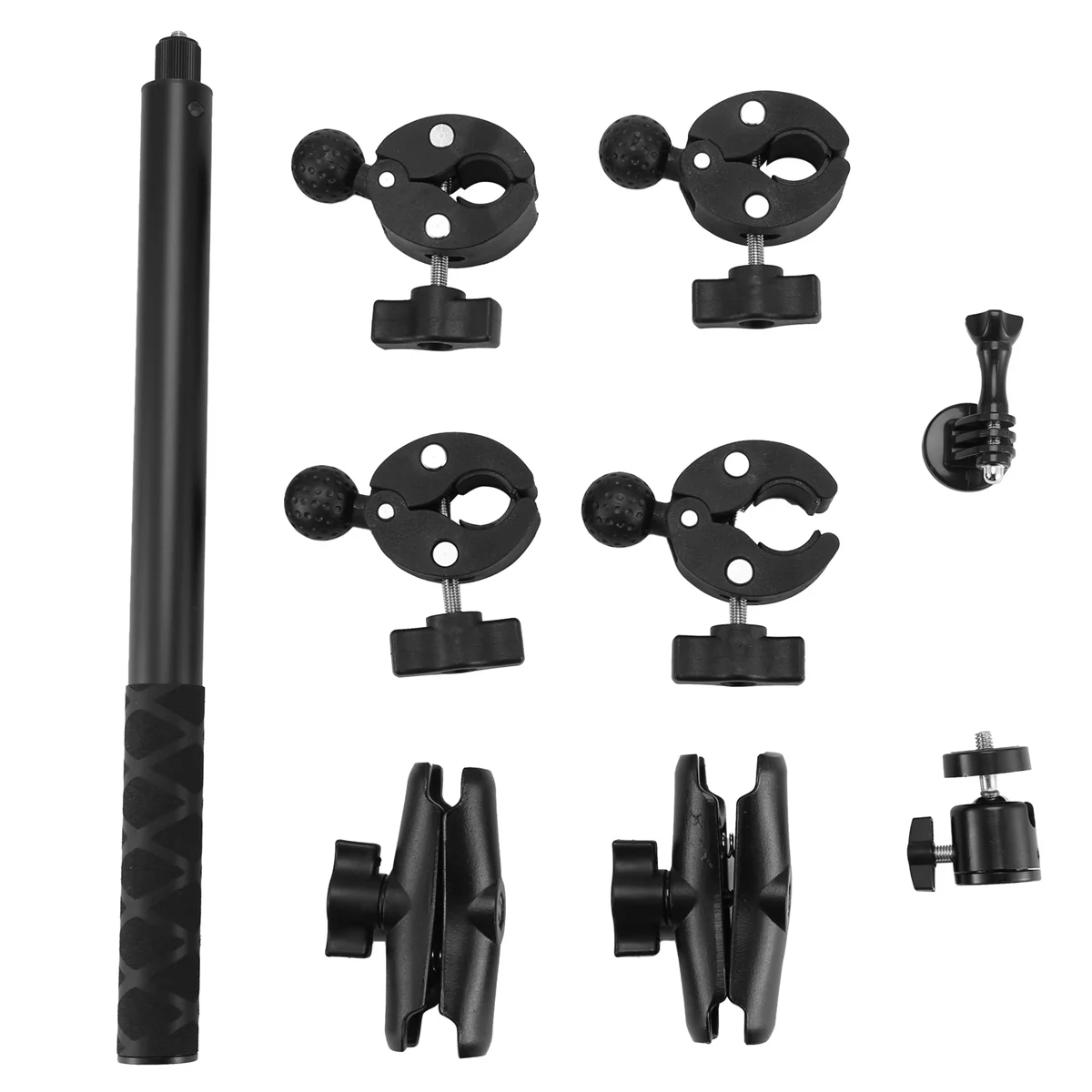 

T35C For One X2 X3 Motorcycle Bicycle Panoramic Selfie Stick Monopod Mount Handlebar Bracket for Accessory