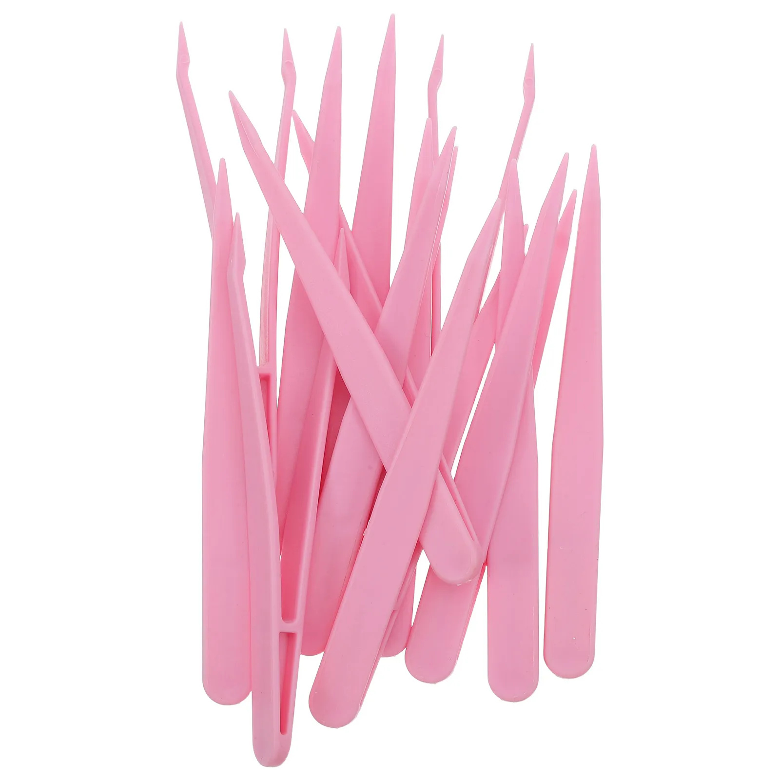 

Набор из 20 детских пластиковых пинцетов с прямым кончиком, безопасный инструмент для развития мелкой моторики, универсальный набор пинцетов для бисера, для творчества, рукоделия, дошкольников и сенсорной стимуляции