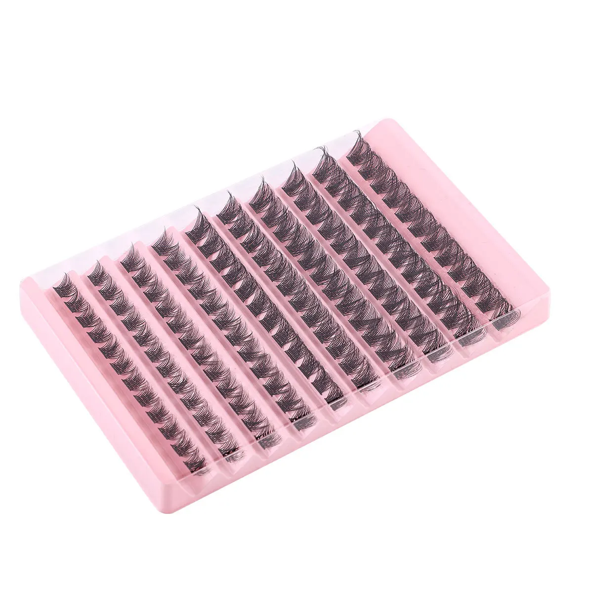 DIY Segmented Single Tuft Flower Hair 120 Tufts False Eyelashes 8-16mm Eyelashes DD Curvature