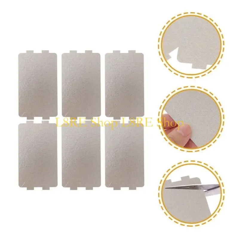 L8RE Set of 6 Thickened Sheets Spare Part Replacement Plates Thickening Sheets