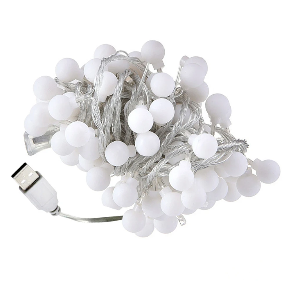 

LED Tent Light Plastic Garden Camping Hanging Lamp Outdoor String Lights Xmas Decorations Durable Practical Lightweight Portable