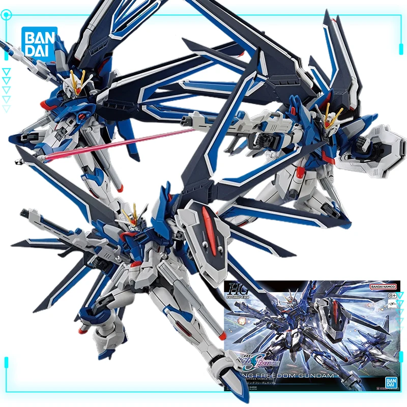 

Оригинальный оригинальный мобильный костюм Bandai, модель Gundam SEED Freedom, модель STTS-909 HGCE 1/144, фигурки в сборе