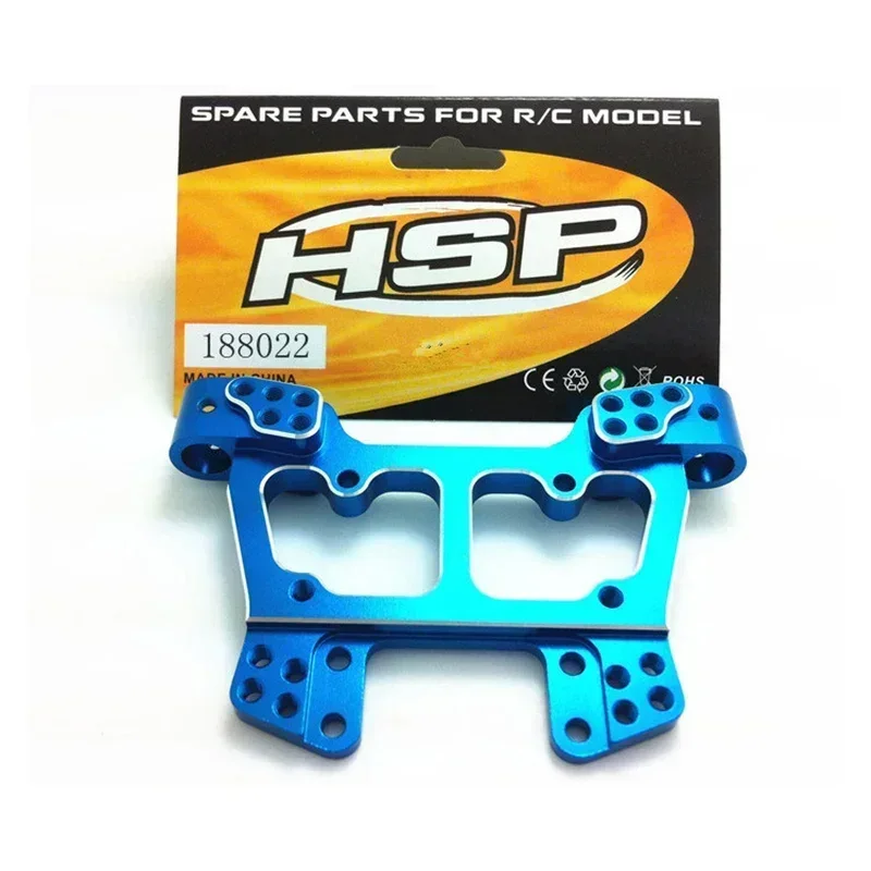 Aluminum Alloy Blue Upgrade Parts Package Truck Blue Parts For HSP RC 1:10 94111 94108 Crawler Car Monster RC Car Accessories