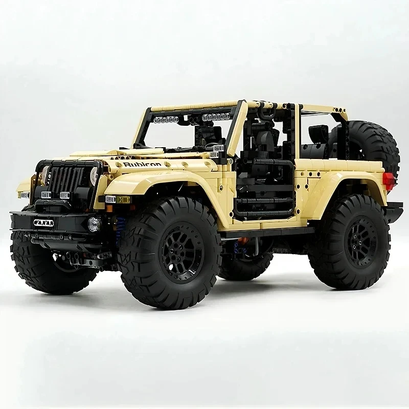 Mould King 13184 MOC Technische APP/RC Motorisierte Geländewagen Bausteine Sport Fahrzeug SUV Ziegel Weihnachtsgeschenk für Jungen Kind