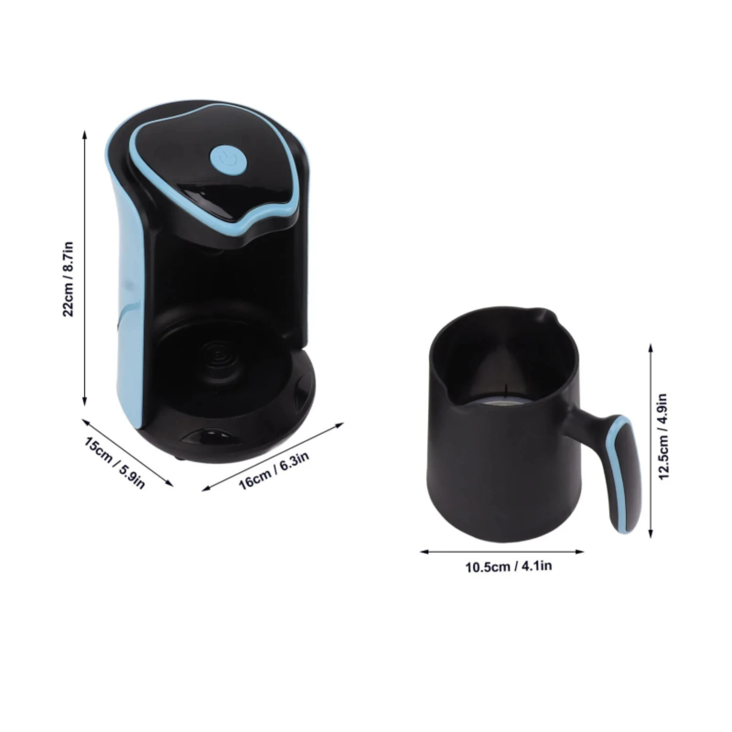 Cafetière en Acier Inoxydable avec Isolation Thermique et Prise UE, Élégante, 500ml, 220V, Parfaite pour le Bureau, Ha, Nouveau