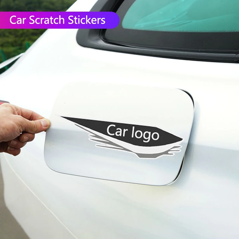 4pc PVC Car Scratch Stickers Covering Scratches Sticker For Ford Focus 2 3 4 Mondeo Fiesta ecosport Kuga Fusion Ghia Accessories