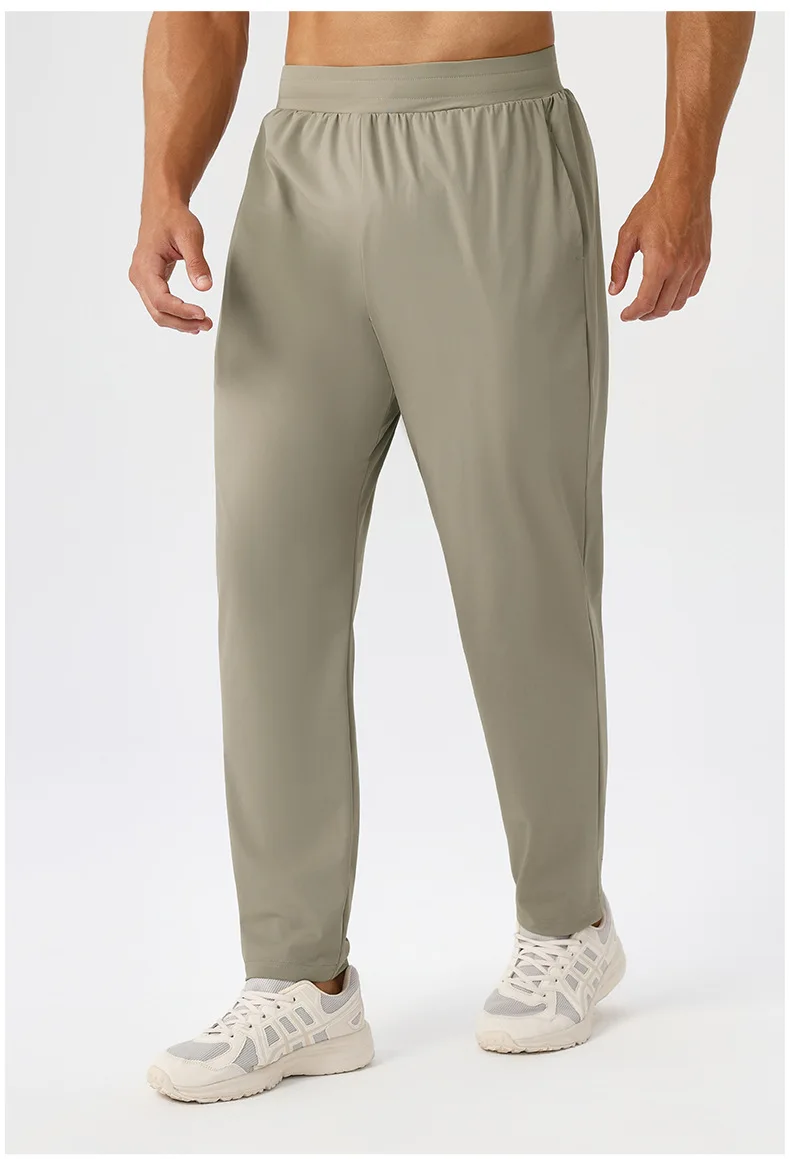 Herren Sport-Freizeit-Jogginghose Schnelltrocknend Atmungsaktiv für Fitness und Laufen Outdoor Dehnbare und Locker Sitzende Trainingshose – Detail 18
