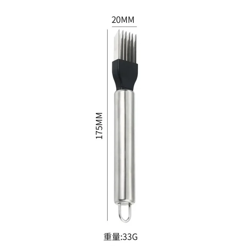 Kitchen Pepper Grater Chilli Vegetable Chopper Onion Slicer Home Garlic Crusher Scallion Cutter - Multi-Functional Shredder