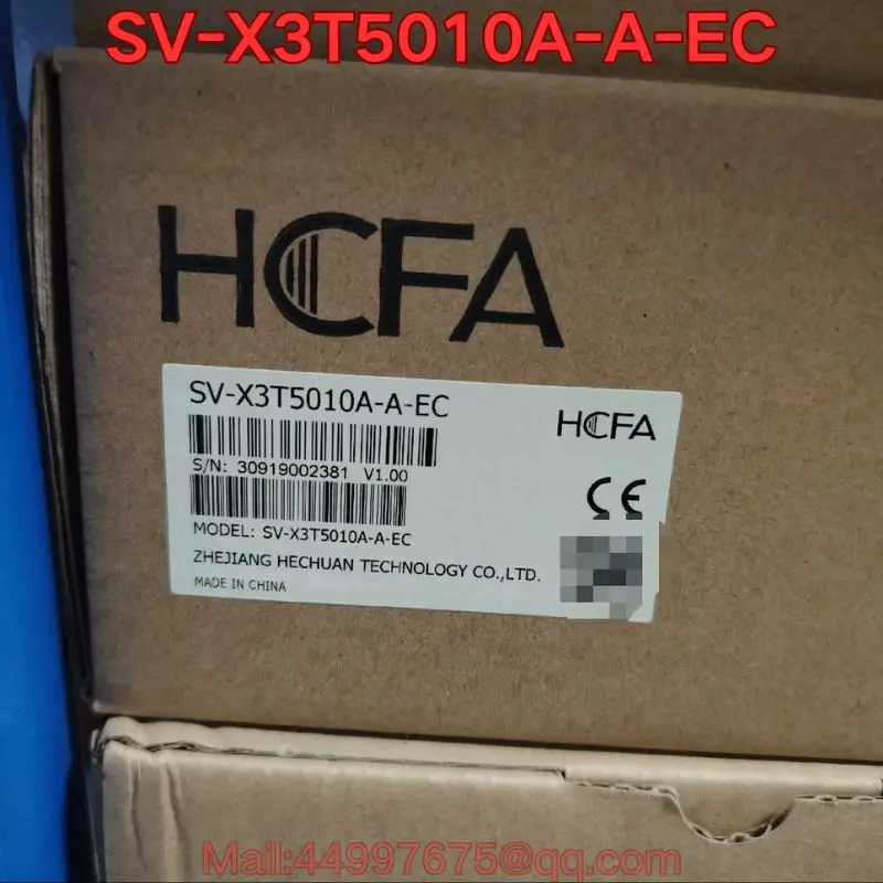 

Second-hand SV-X3T5010A-A-EC servo drive function test is normal