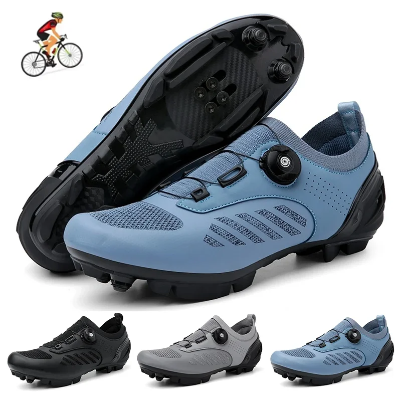 

Велосипедные кроссовки для МТБ с шипами, мужские и женские, для шоссейных и горных велосипедов, скоростные, плоские, для гонок, обувь для велоспорта SPD