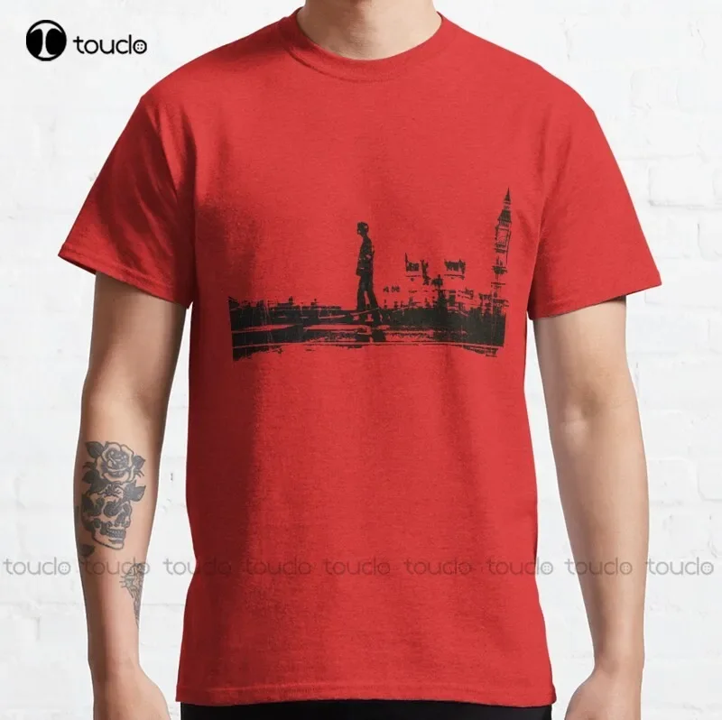 Nueva camiseta clásica de 28 días después de Danny Boyle Zombies, Camiseta blanca para hombre, camisetas de algodón, camiseta divertida de moda de Xs-5Xl