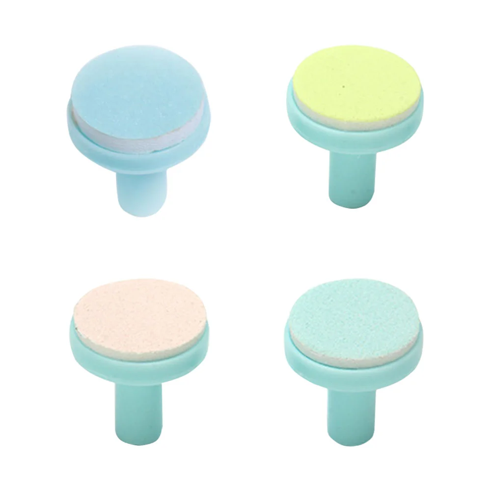 4 Pcs Replacement Roller Heads Nail Clipper Pads File Anti-jamming Grinding Child Files