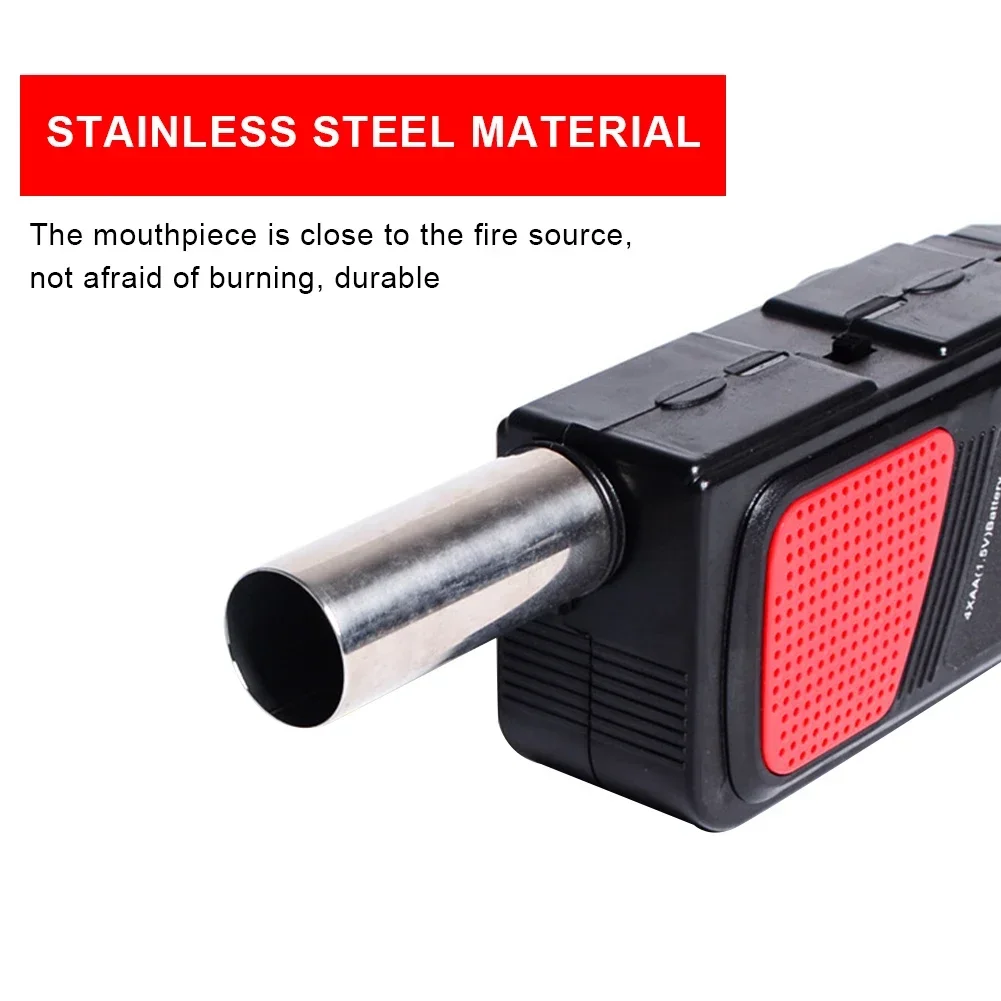 

New Handheld Electric BBQ Fan Air Blower Portable for Outdoor Camping Barbecue Picnic BBQ Cooking Tool Bakery Grill Accessories