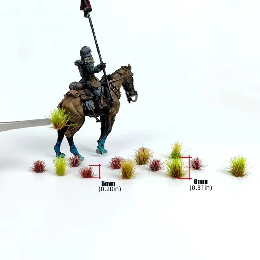 Static Scenery Grass Tuft Model Terrain Model Kit Simulation Miniature Grass Cluster Miniature Shrubs Bushes Model