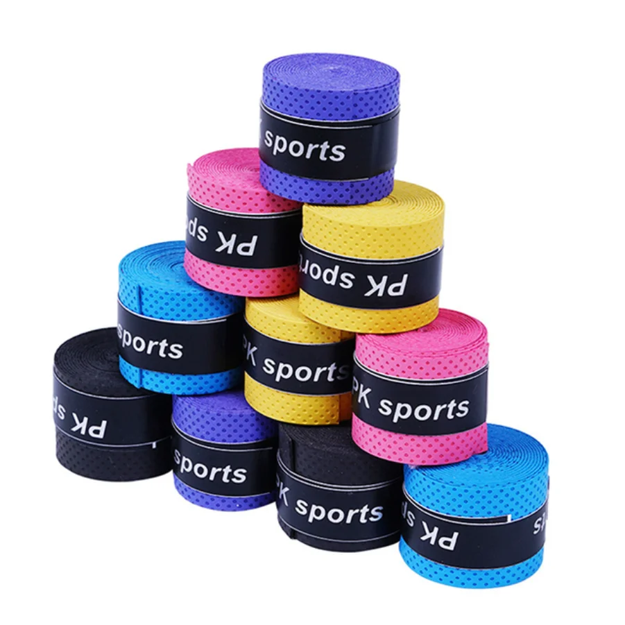 1Pcs Sport Anti-slip Fishing Rod Over Grip Sweat Band Tennis Overgrips Tape Badminton Racket Grips Bicycle Handlebar Sweat Band