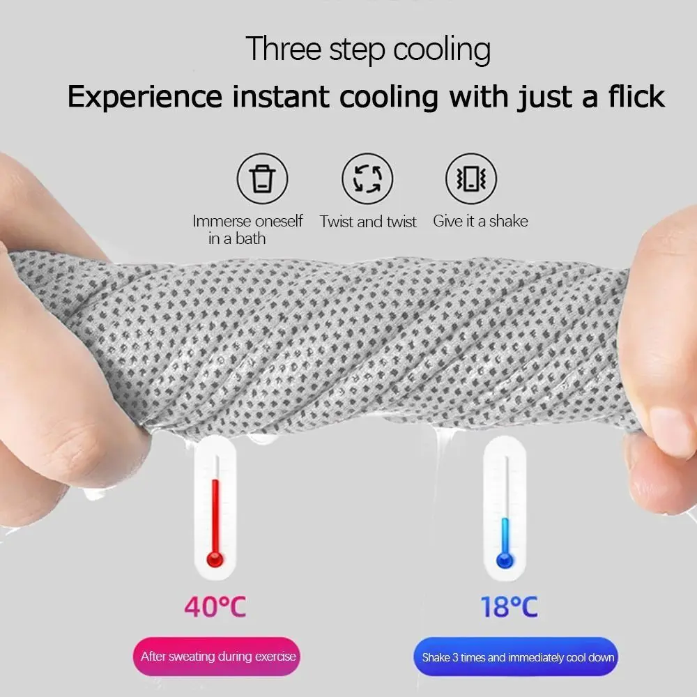 Polyester Fiber Sports Wrist Sweat Towel Sweat Absorption wrist wipe Sweatband Quick Dry Cooling Towel Fitness Camping Running